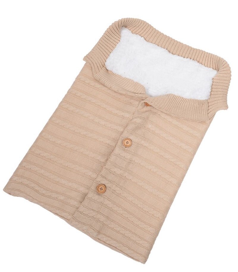 Newborn Sleeping Bag Knitted Swaddle